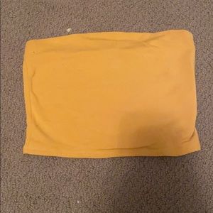 Yello tube top